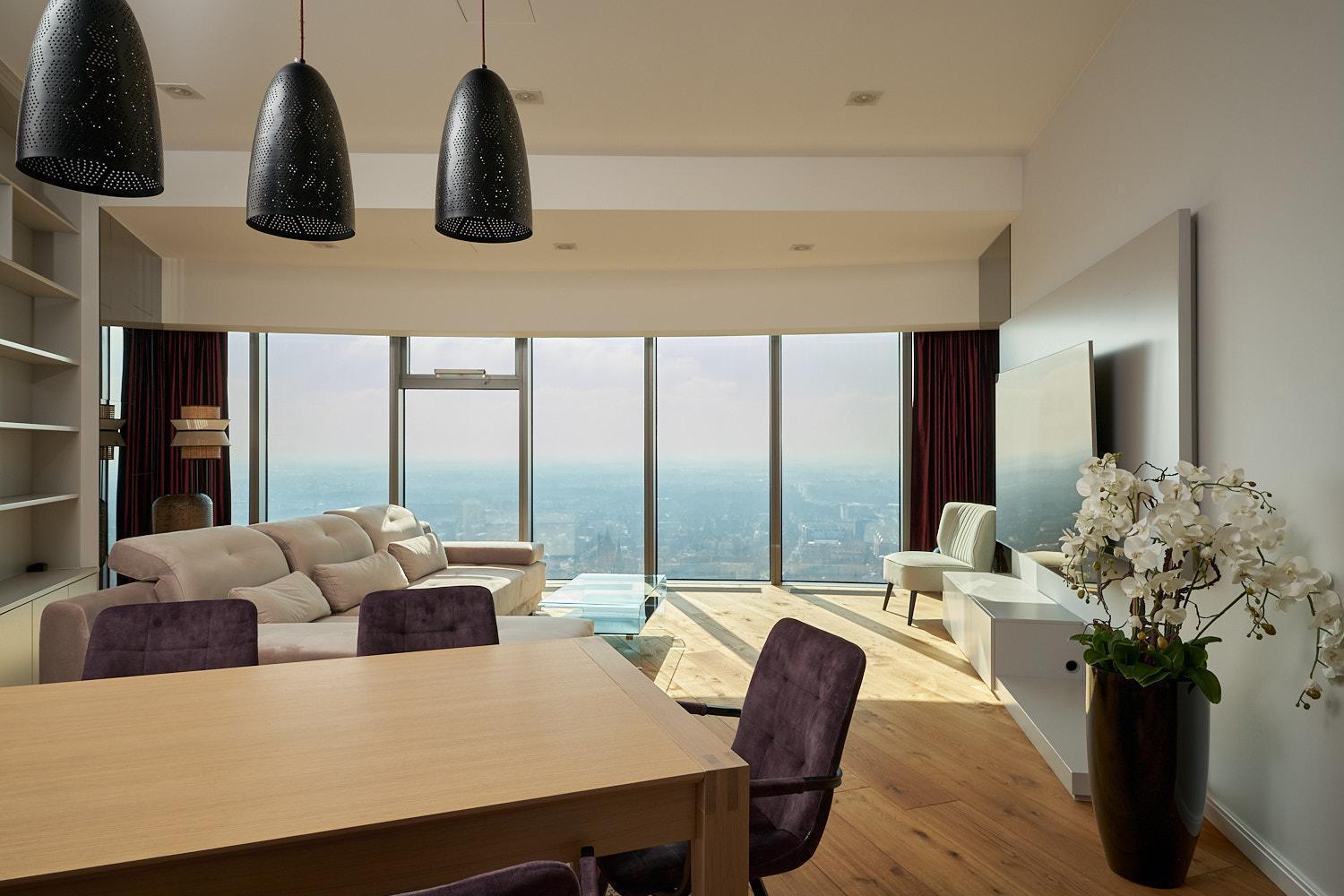 30Th+ Floor Apartments In Sky Tower Wrocław Exterior foto
